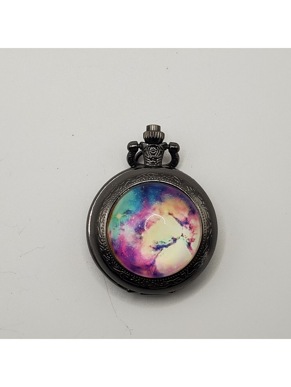 Galaxy Style Small 36mm Quartz Pocket Watch New Battery